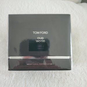 Tom Ford Oud Wood Candle - 2.25in/5.7cm - New in Box, Sealed!